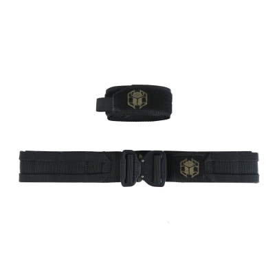 LAB03 Lightweight Tactical Assault Belt Set - LAB03-BLK-M